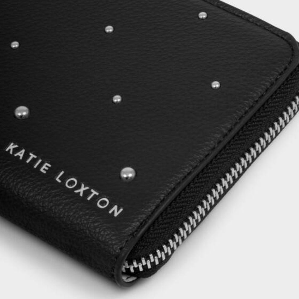 Katie Loxton Black Meela Studded Purse