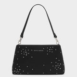 Katie Loxton Black Nova Studded Wristlet Clutch