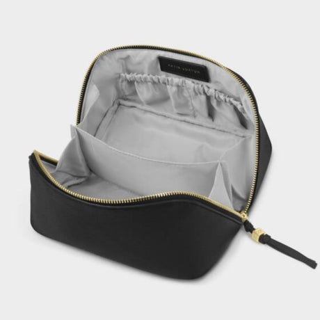 Katie Loxton Black Soho Medium Makeup & Wash Bag