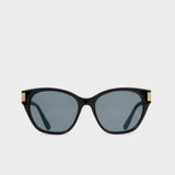 Katie Loxton Black Sydney Cat-Eye Sunglasses