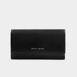 Katie Loxton Black Zea Patent Crackle Crossbody Purse