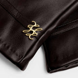 Katie Loxton Boxed Faux Leather Gloves - Chocolate