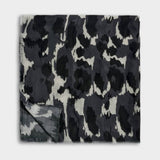 Katie Loxton Brush Stroke Leopard Printed Scarf - Grey