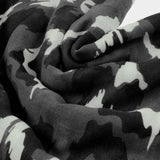 Katie Loxton Brush Stroke Leopard Printed Scarf - Grey