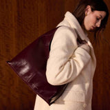 Katie Loxton Cherry Laila Patent Crackle Shoulder Bag