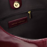 Katie Loxton Cherry Laila Patent Crackle Shoulder Bag