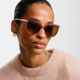 Katie Loxton Cherry Ravello Round Sunglasses