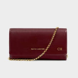 Katie Loxton Cherry Zea Patent Crackle Crossbody Purse