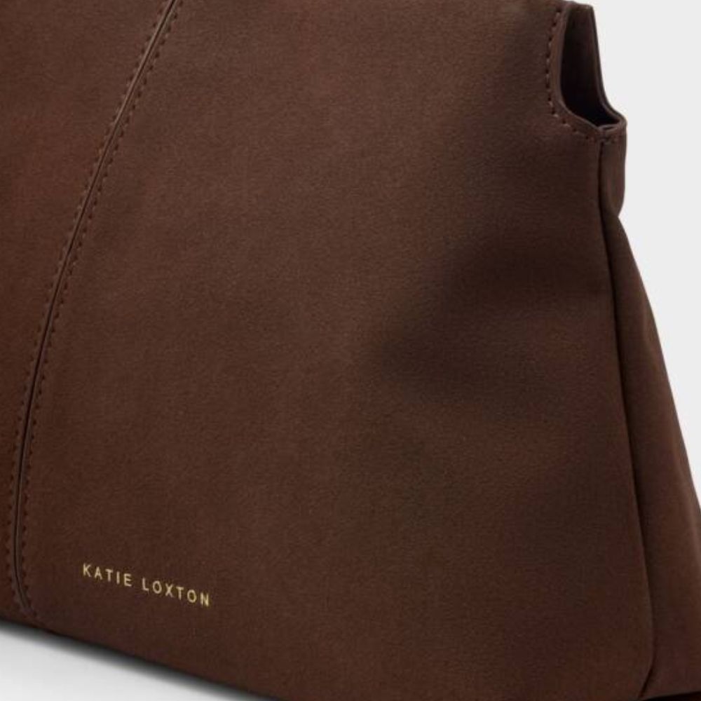 Katie Loxton Chocolate Laila Suedette Clutch