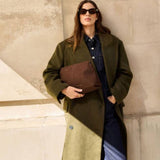 Katie Loxton Chocolate Laila Suedette Clutch