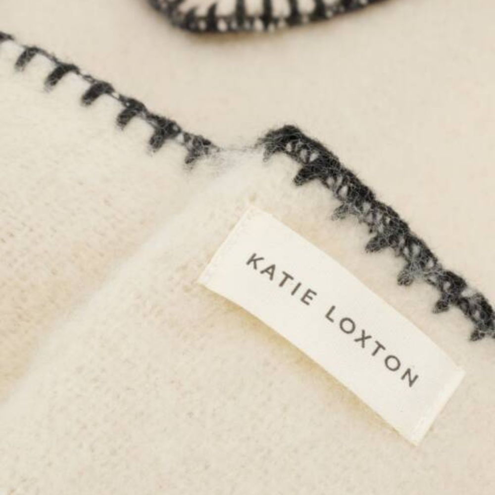 Katie Loxton Cream Whipstitch Blanket Cape