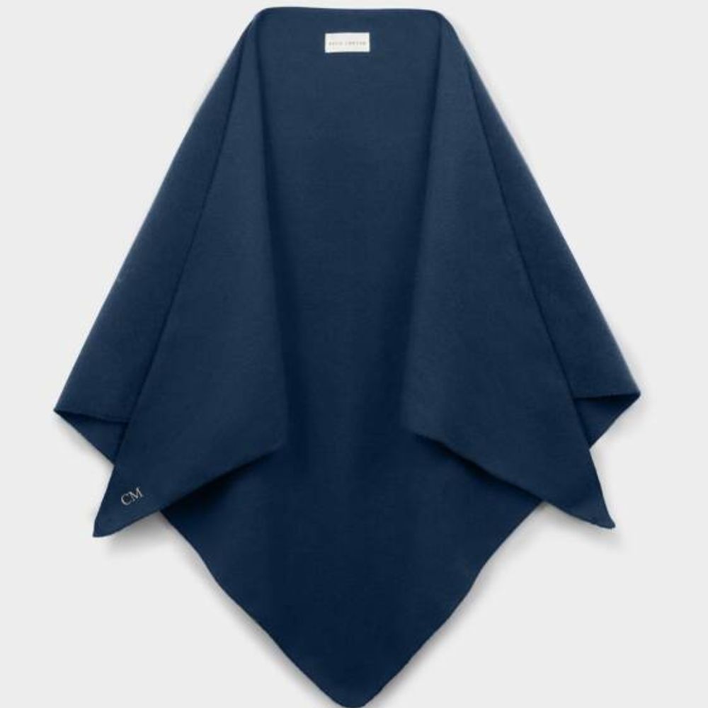 Katie Loxton Dark Navy Triangle Blanket Scarf