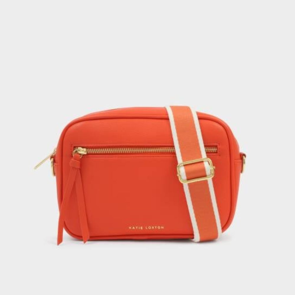 Katie Loxton Deep Orange Hallie Crossbody Bag
