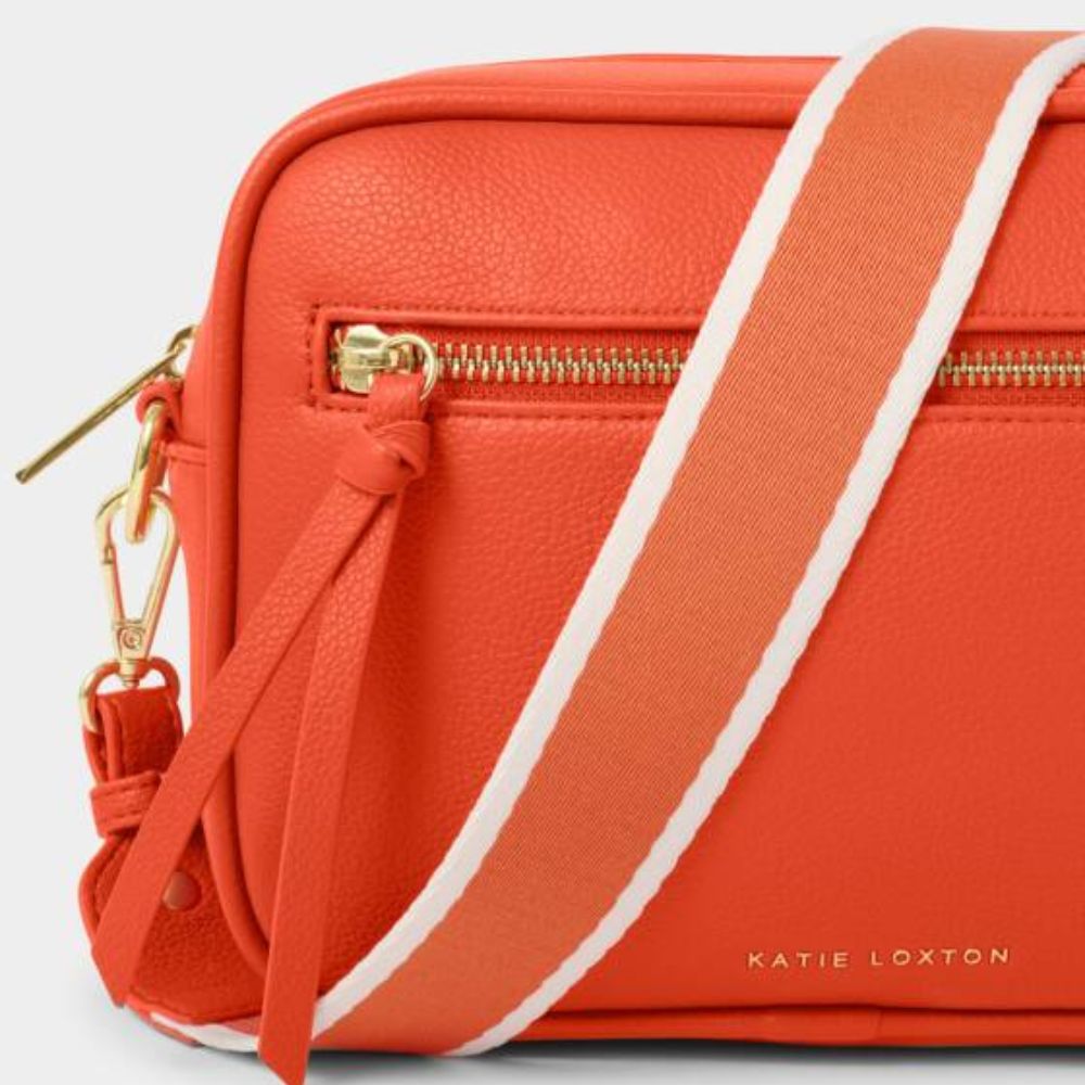 Katie Loxton Deep Orange Hallie Crossbody Bag
