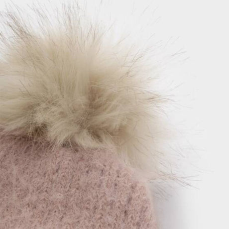 Katie Loxton Dusty Pink Knitted Pom Pom Hat
