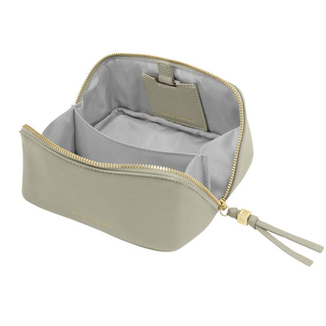Katie Loxton Fold-Out Mirror Makeup Bag - Green Mist