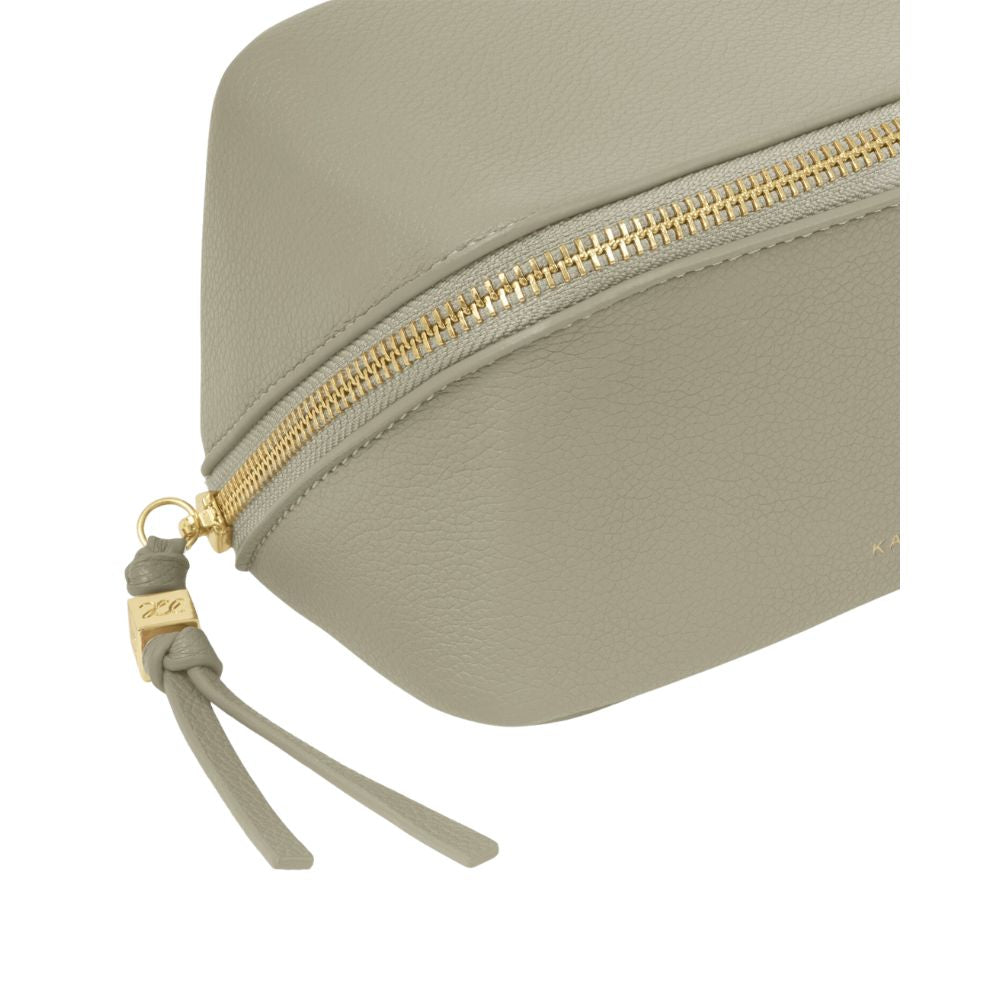Katie Loxton Fold-Out Mirror Makeup Bag - Green Mist