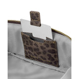 Katie Loxton Fold-Out Mirror Makeup Bag - Leopard Print