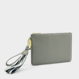 Katie Loxton Graphite Green Hallie Wristlet Pouch