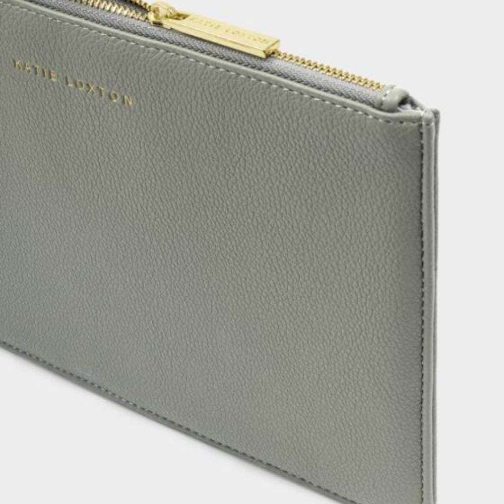 Katie Loxton Graphite Green Hallie Wristlet Pouch