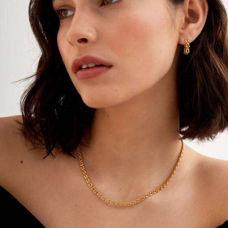 Katie Loxton Grecian Waterproof Gold Link Necklace