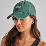 Katie Loxton Green 'Living For The Weekend' Embroidered Cap
