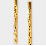 Katie Loxton Harlequin Waterproof Gold Drop Stud Earrings