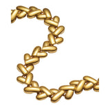 Katie Loxton Heart Link Waterproof Bracelet - Gold