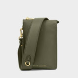 Katie Loxton Khaki Avery Slim Crossbody Bag