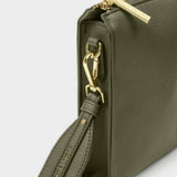 Katie Loxton Khaki Avery Slim Crossbody Bag