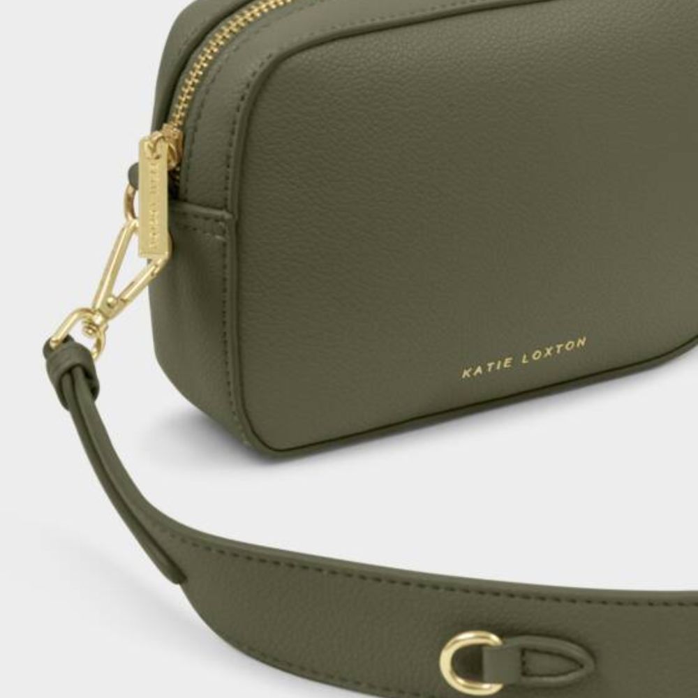 Katie Loxton Khaki Avery Small Crossbody Bag
