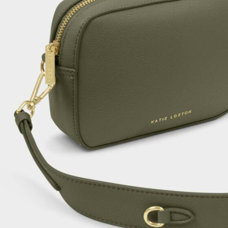Katie Loxton Khaki Avery Small Crossbody Bag
