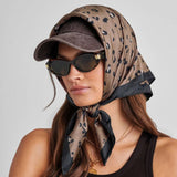 Katie Loxton Leopard Print Satin Multiway Scarf