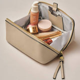 Katie Loxton Light Taupe Fold-Out Mirror Makeup Bag