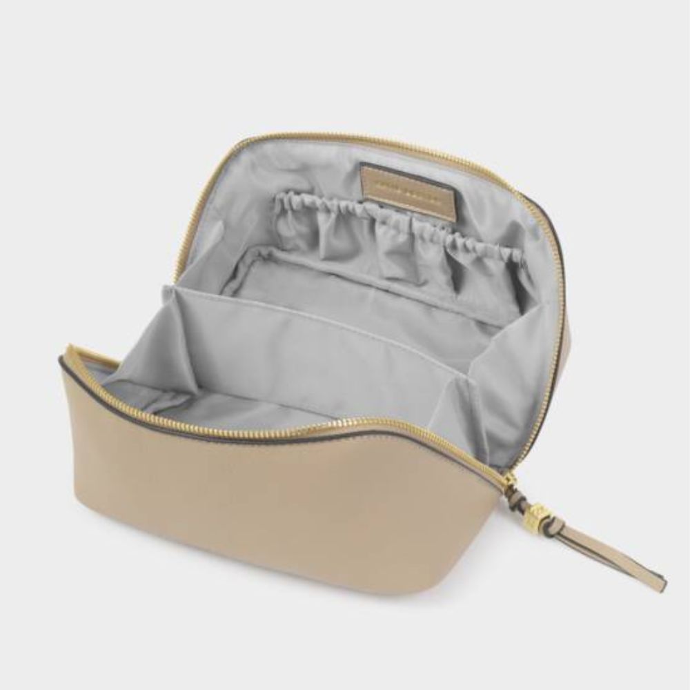 Katie Loxton Light Taupe Soho Medium Makeup & Wash Bag
