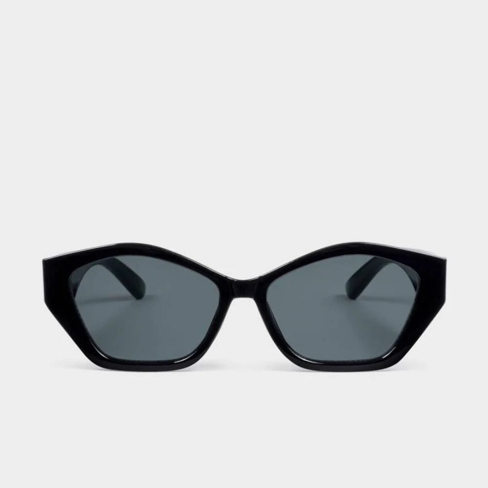 Katie Loxton Lindos Hexagon Sunglasses - Black