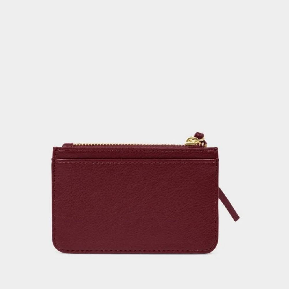 Katie Loxton Lottie Coin & Card Holder - Cherry