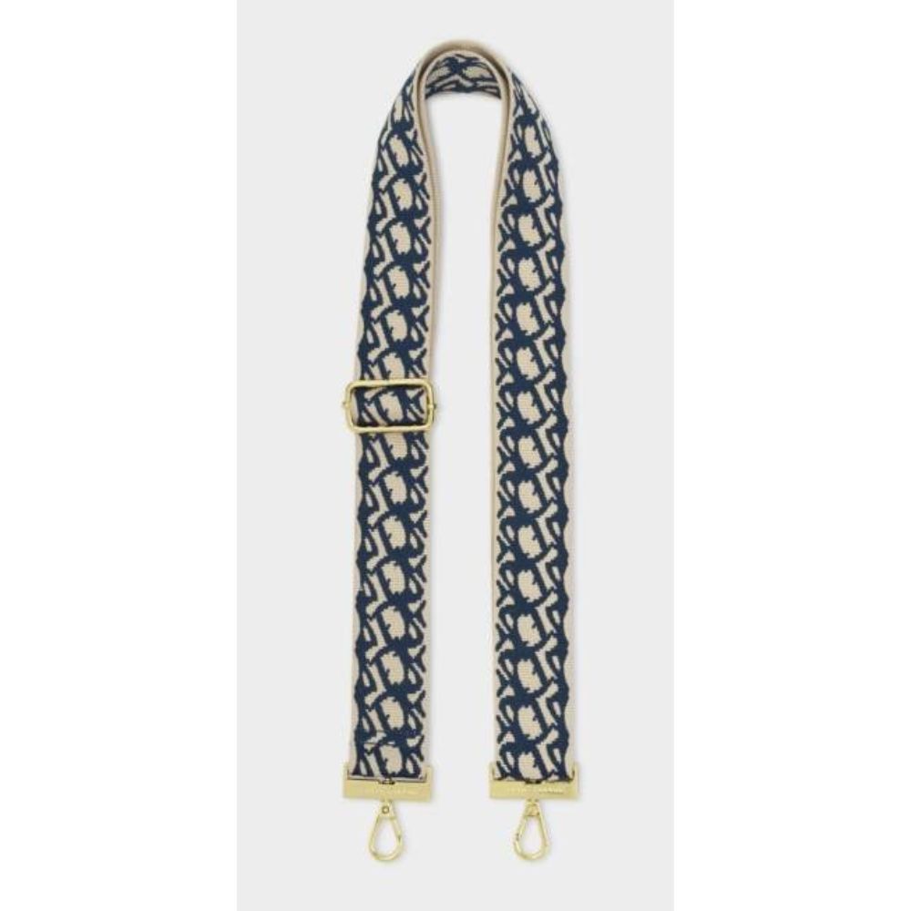 Katie Loxton Midnight Blue Canvas Bag Strap