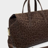 Katie Loxton Milan Cabin Bag - Chocolate Leopard