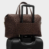 Katie Loxton Milan Cabin Bag - Chocolate Leopard