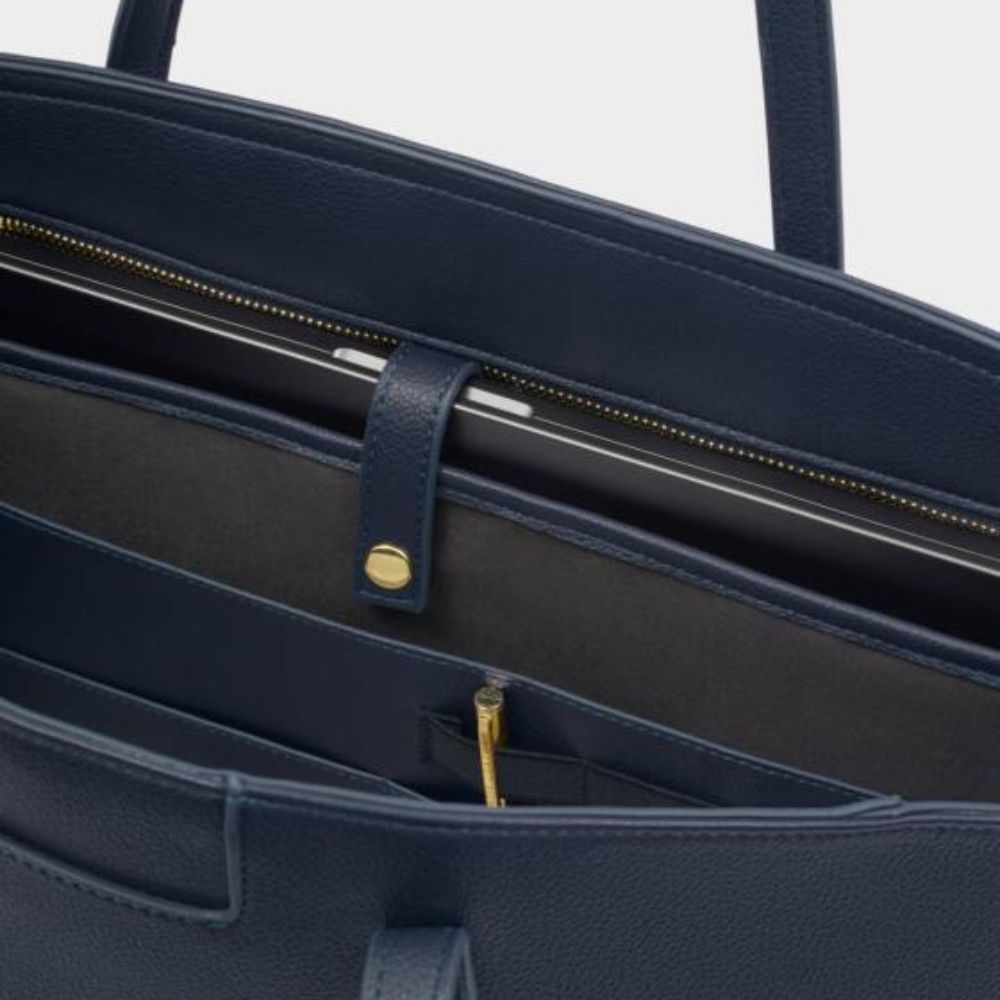 Katie Loxton Navy Harlyn Work Tote Bag