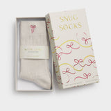 Katie Loxton Off White Gift Boxed Socks