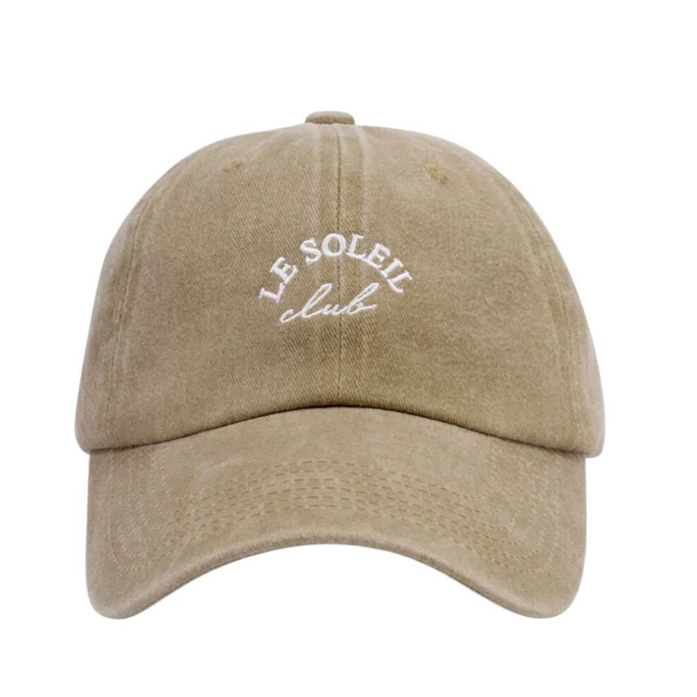 Katie Loxton One Size Embroidered Cap - Taupe