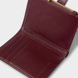 Katie Loxton Orin Suedette Twist Lock Purse - Cherry