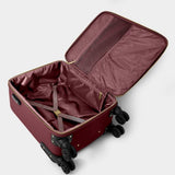 Katie Loxton Oxford Cabin Suitcase - Cherry