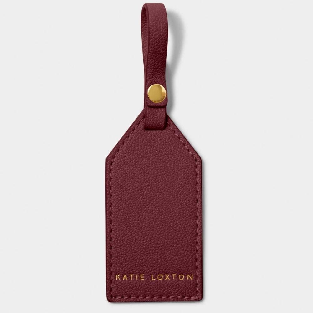 Katie Loxton Oxford Cabin Suitcase - Cherry