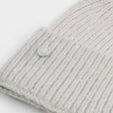 Katie Loxton Pale Grey Sequin Pom Pom Hat