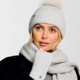 Katie Loxton Pale Grey Sequin Scarf