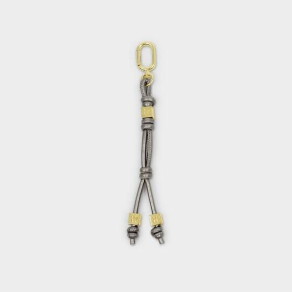 Katie Loxton Pewter Gia Bag Charm Keyring