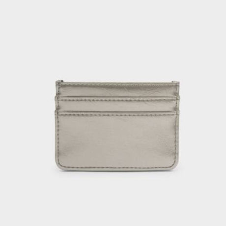 Katie Loxton Pewter Nova Patent Crackle Card Holder